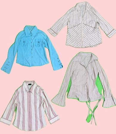 Y2k Formal FullSleeve Blouse