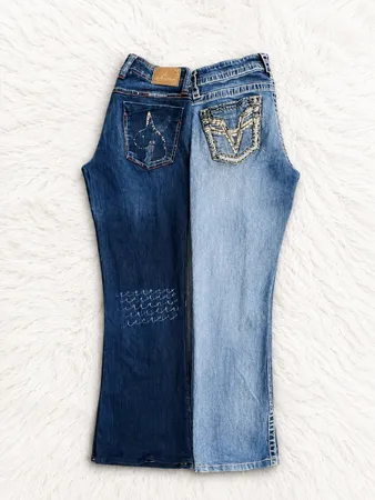 Y2K stylish bootcut jeans
