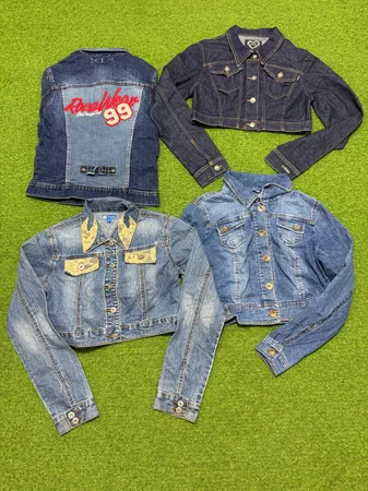 Yv663 Demin mix Jacket 12P