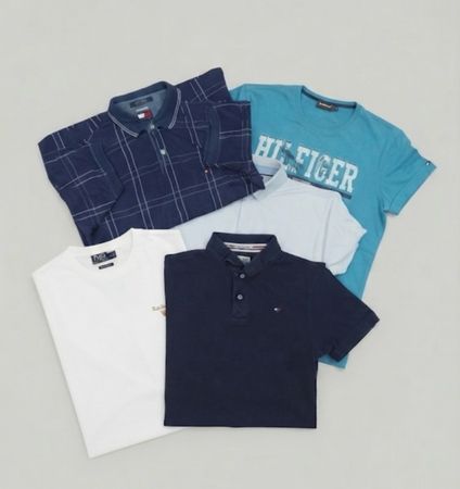 PREMIUM BRAND TOMMY HILGLIFER T SHIRT MIXED