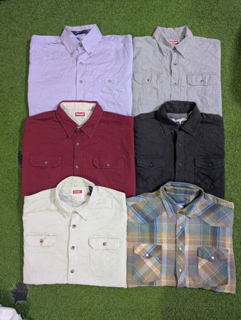 🔹Premium ⚜️ wrangler button up shirt