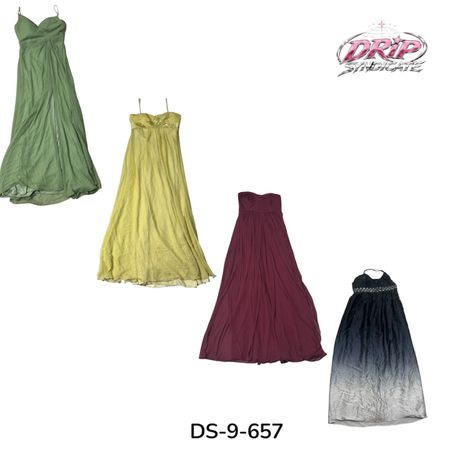 Retro Babe Y2K Poly Party Dress (DS-9-657)