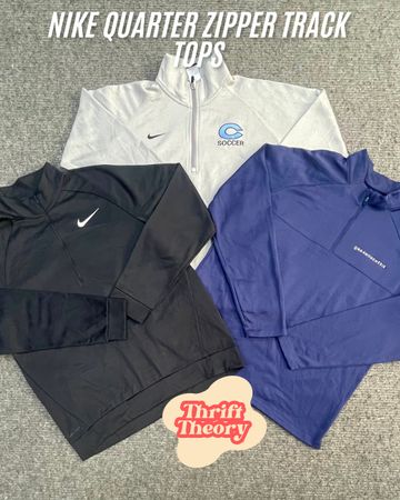 Nike Quarter Zipper Track Tops - (20/08)
