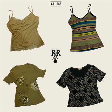 Y2k Fall Grunge Mix Tops (AA-1545)