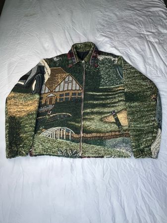 Harrington Style Tapstry jacket