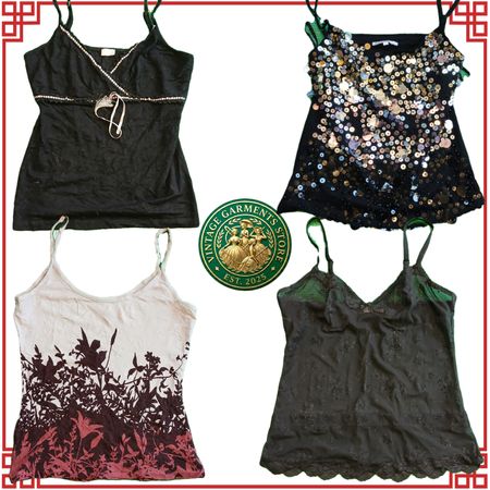 Chic Ladies Cami Tops & Strappy Fashion Tops Collection – Premium Branded First Come First Serve Discounted Bundle