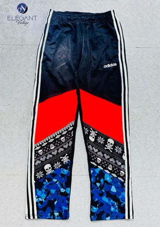 UPCYCLING Adidas & Puma Patchwork-Hosen - EVR0565