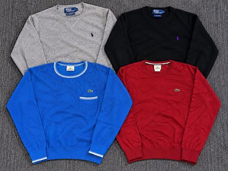 Ralph lauren or lacoste sweaters