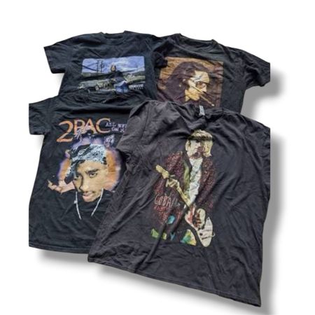 Mixed branded Graphic, musical T-shirt