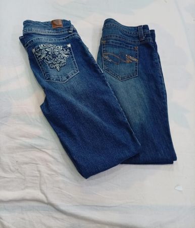 CR11370 Y2K Flare Jeans