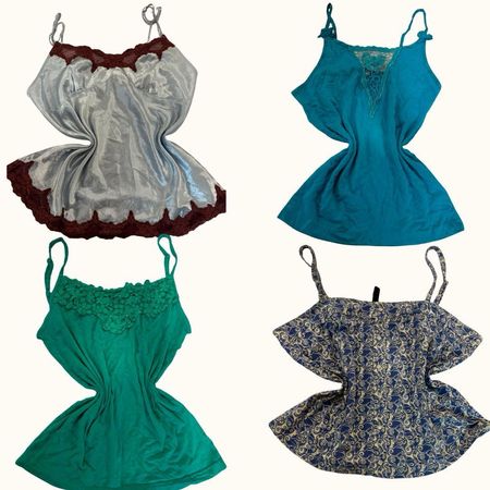 Y2K Ocean Kiss Cami Tops - ST-057