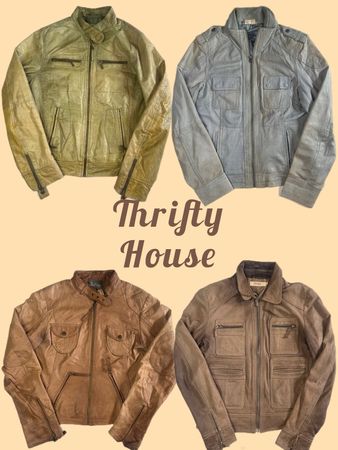 Y2K Leatherwear Jacket Essentials(TH/773)