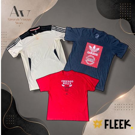 Adidas crew neck t shirts
