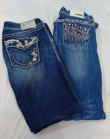 CR11883 Y2K Flare Jeans