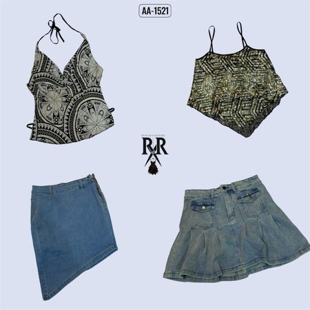 Y2k Black Rave Mix and Match (AA-1521)
