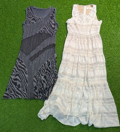 7294 - Y2K Stil Maxi- und Midi-Kleid