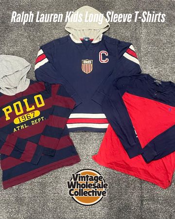 🔴 Ralph Lauren Kids Long Sleeve T-Shirts - (08/09)