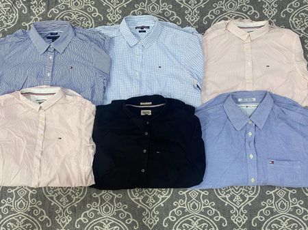 Camicia donna con bottoni Tommy Hilfiger