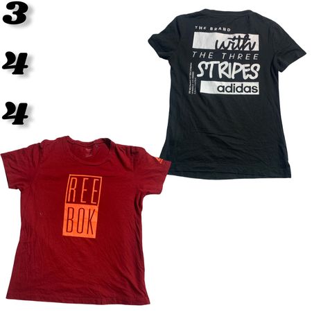 Mix Branded T-Shirts for Women (brands) Champion , Adidas & Reebok etc #344.