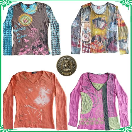 Vintage Y2K Women's Mixed Brand Blouses & Tops Bundle Lot A149