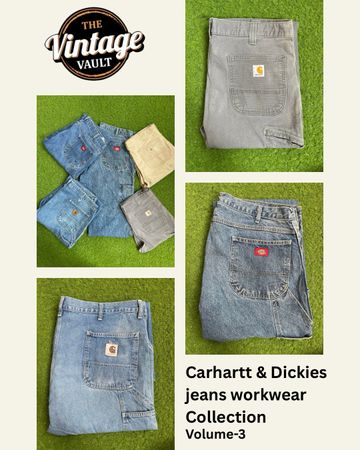 Branded Carhartt / Dickies workwear Jean Collection Volume-3 , 10 Pieces