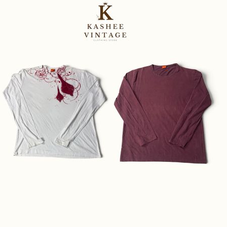 Langarm-T-Shirt Boss