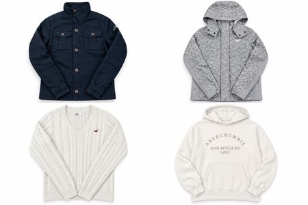 Hollister and Ambercombie mix items
