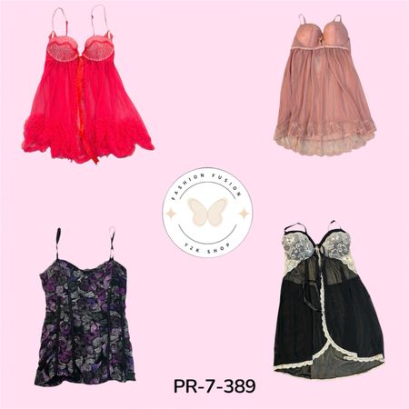 Women's Vintage Y2K Babydoll Top – Feminine Flowy Style (PR-7-389)