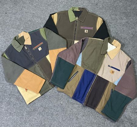 Upcycled Carhartt Detroit Jacket