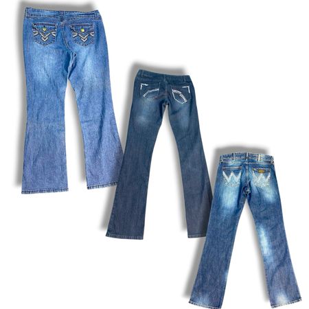 Flared jeans