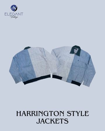 Upcycled Harrington Style Jackets - EVR0092