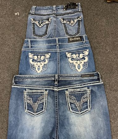 Y2K Jeans - Bt em 24 ( 10 pcs)