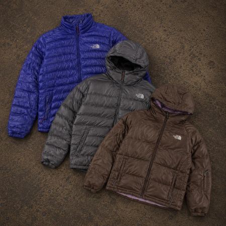 Authentic The north Face puffer jackets