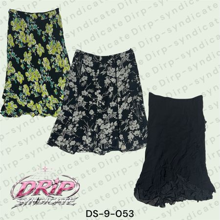 Saias Impressas Florais Y2k (DS-9-053)