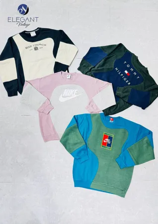 Upcycled Champion & Mix Branded Sweatshirts - EVR0542