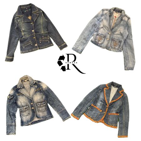 Y2K NYC IT Girl Denim Jacket RW-2523