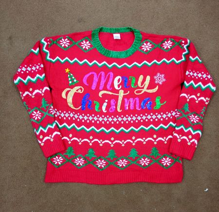 Vintage-Weihnachtspullover-Mix – Festliche Strickmode