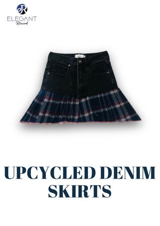 Upcycled Denim Skirts - EVR0278