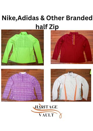 Nike,Adidas & Other Branded Halp zip