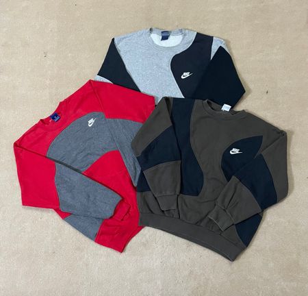 upcycle Nike sweashirts 🐒