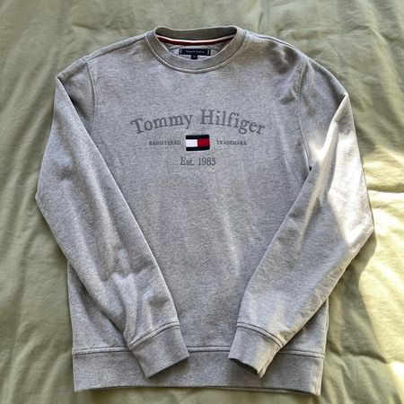 Mix sweat-shirt col rond