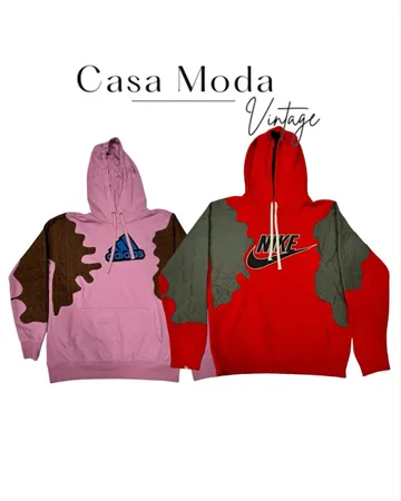 090826-6 Upcycle tapestry hoodies 10 pcs