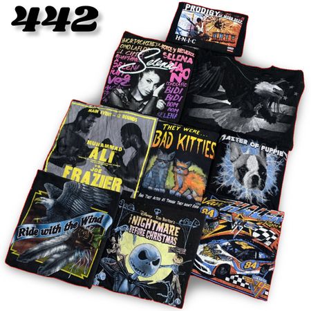 Vintage Printed T-Shirts (brand) Brand x #442.