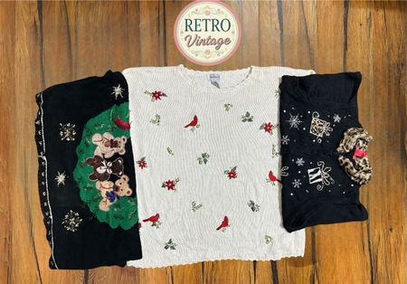 Christmas vintage knitwear |E|