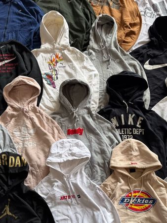 Mix branded sweatshirt hoodie