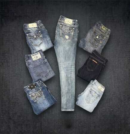 Miss Me & True Religion Vintage Jeans #0062
