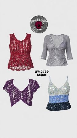 Y2K Fairy-Grunge-Stil Tops WR-2439