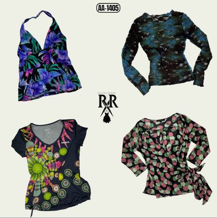 Y2K Pretty Grunge Mix Tops (AA-1405)