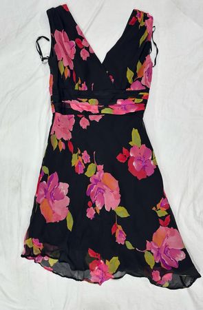Y2K Ferry Dress 💯% Silk B# 552