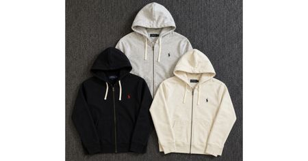 Ralph lauren hoodie zippé
